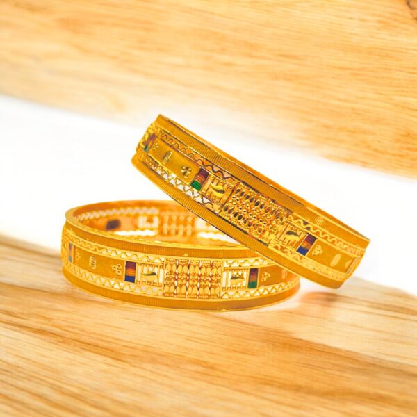 Golden Grace Bangle - Image 3