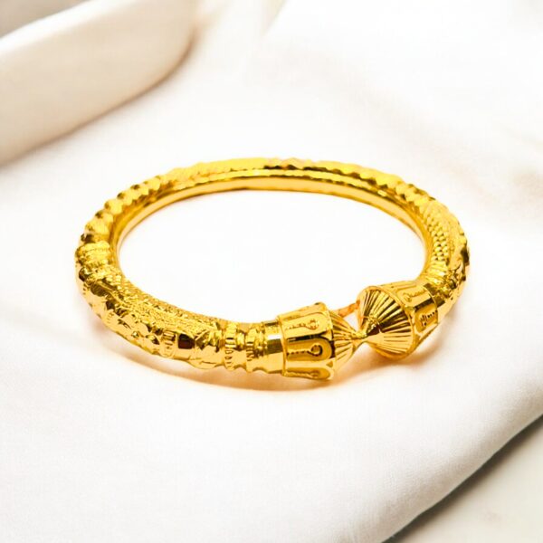 Golden Feather Bangle - Image 2