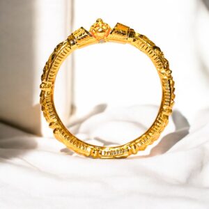 Golden Infinity Bangle