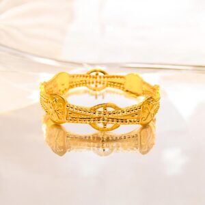 Golden Ember Bangle