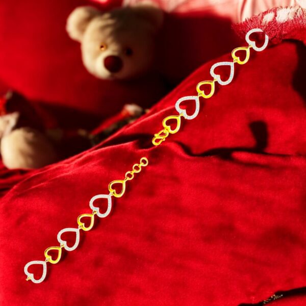 Hearts & Sparkle Bracelet - Image 2