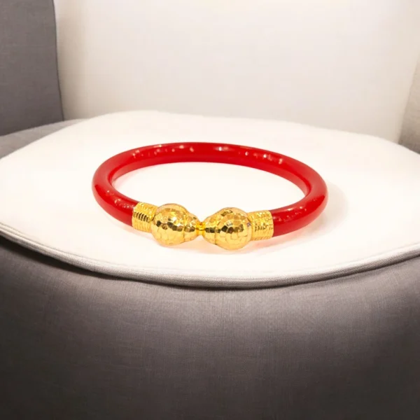 Gold Pola Vintage Bangle - Image 3