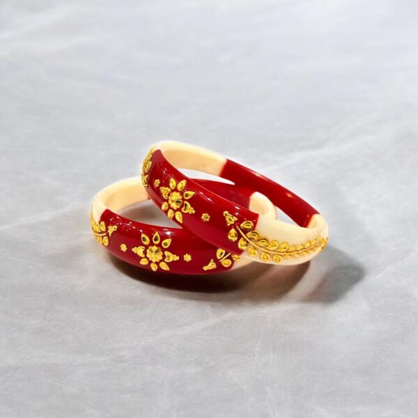 Gold Pola Traditional Bangle