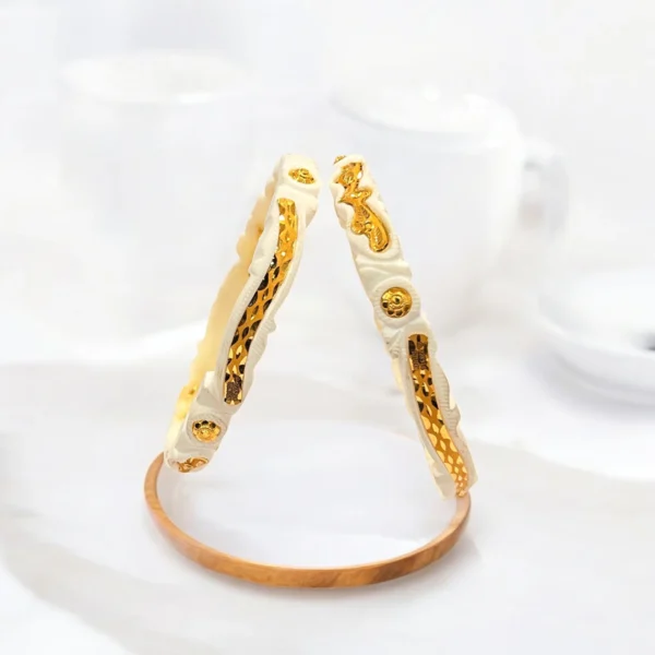 Gold Shaka Sun Bangle - Image 2