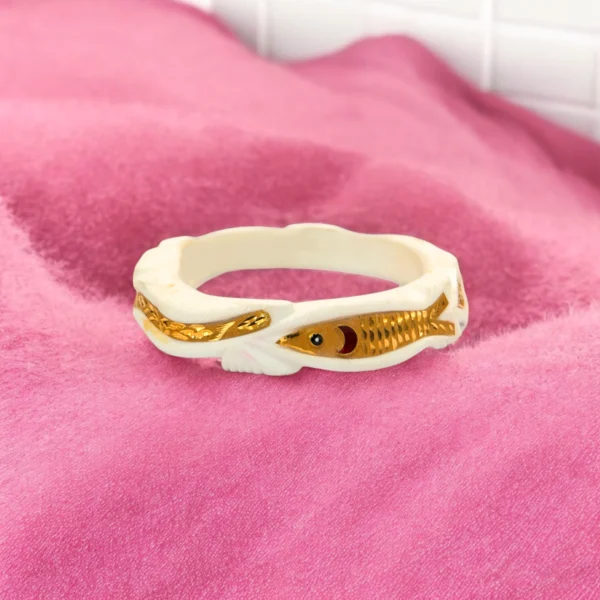 Gold Shaka Infinity Bangle - Image 3