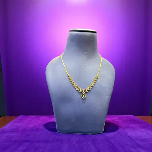 Vintage Charm Diamond Necklace - Image 2
