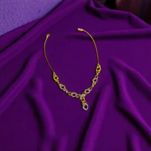 Golden Glow Diamond Necklace