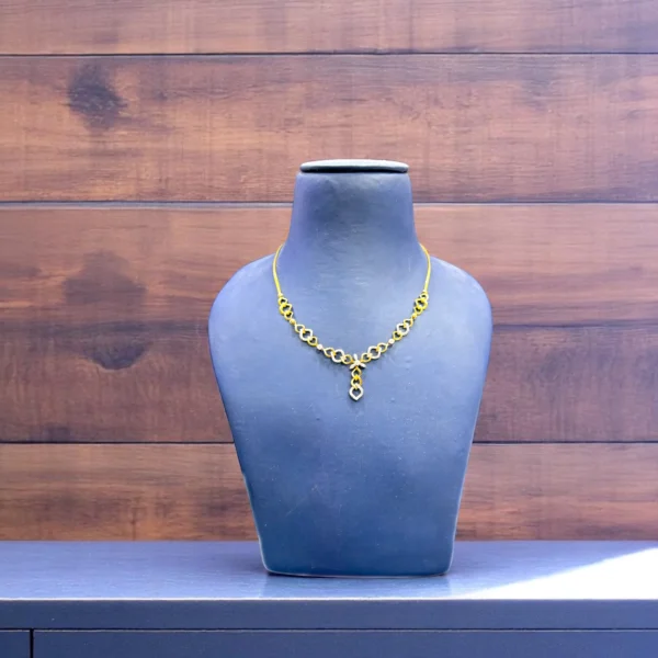 Golden Glow Diamond Necklace - Image 2