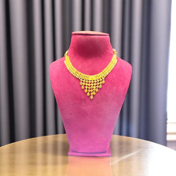 Celestial Charm Gold Necklace - Image 3