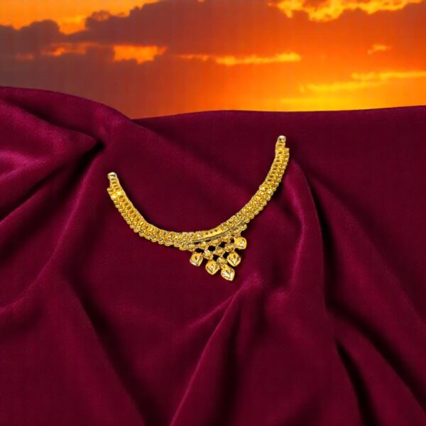 Dewdrop Chain Gold Necklace - Image 2