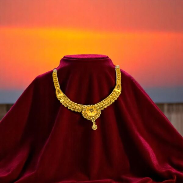 Petal Dance Gold Necklace - Image 2