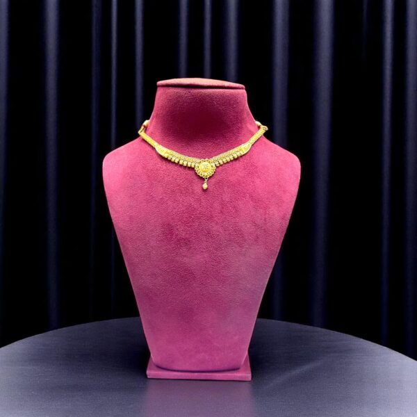 Petal Dance Gold Necklace - Image 3