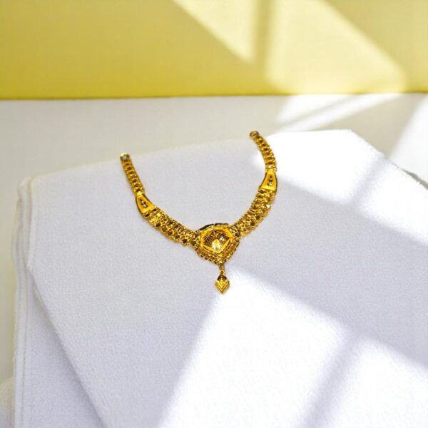 Sunbeam Radiance Gold Necklace - Image 3