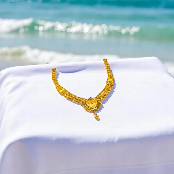 Sacred Circle Gold Necklace - Image 2