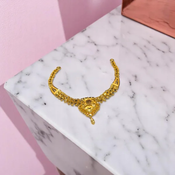 Golden Vine Short Necklace - Image 2