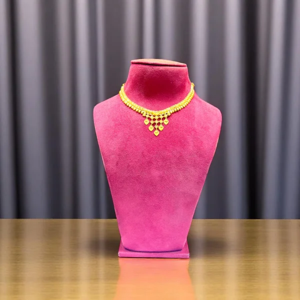 Celestial Gold Disc Necklace - Image 3