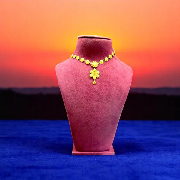 Mirror Shine Gold Necklace