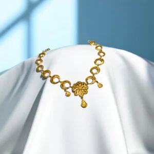 Featherlight Gold Necklace