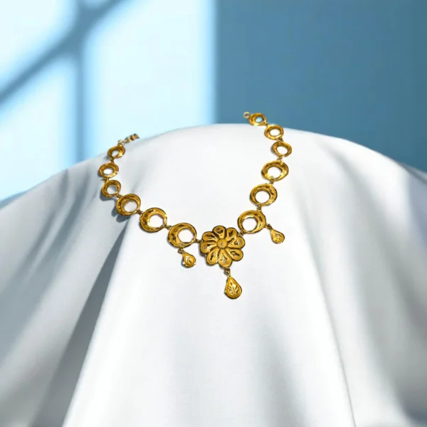 Featherlight Gold Necklace