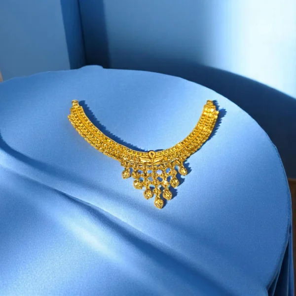 Golden Dewdrop Necklace - Image 2