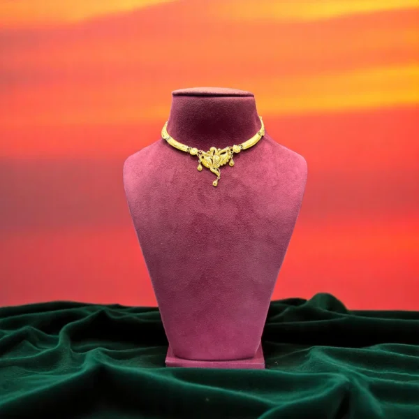 Golden Clarity Pendant Necklace - Image 2
