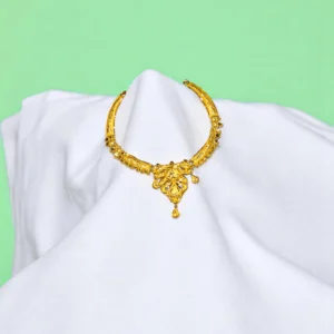 Golden Halo Choker Necklace