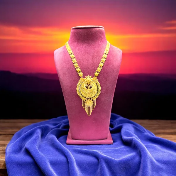 Elegant Kundan Sitahar Necklace - Image 3