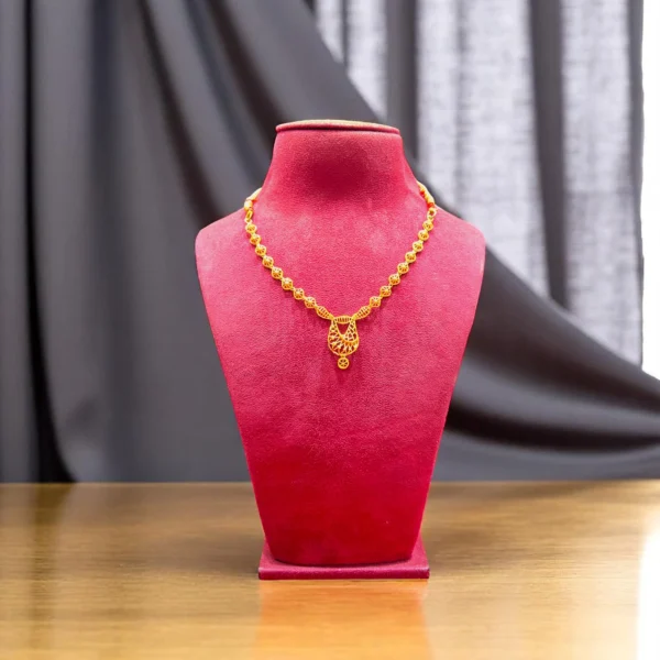 Ottoman Charm 22KT Gold Short Necklace