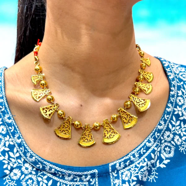 Istanbul Majesty 22KT Gold Necklace - Image 2