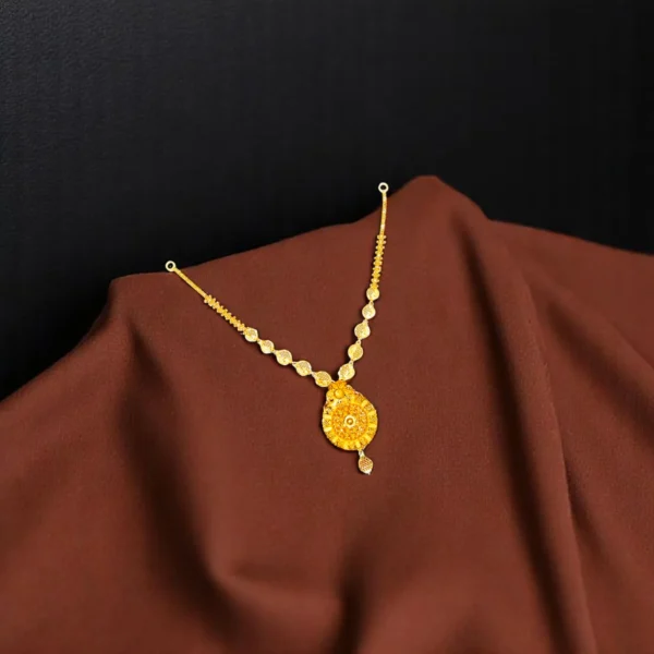 Golden Mirage Turkish Short Necklace - Image 2