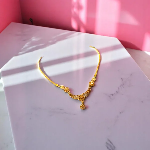 Golden Veil 22KT Turkish Necklace - Image 2