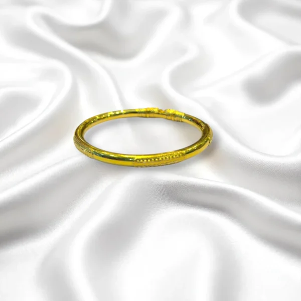 Antique Finish Gold Cover Bronze Bangles - Image 2