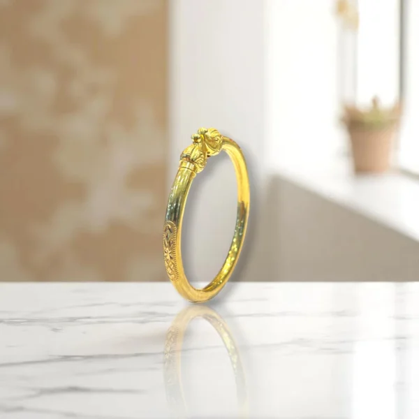 Bridal Gold Cover Bronze Bangle Set - Image 2