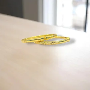 Festival Edition Gold Cover Bronze Bangles