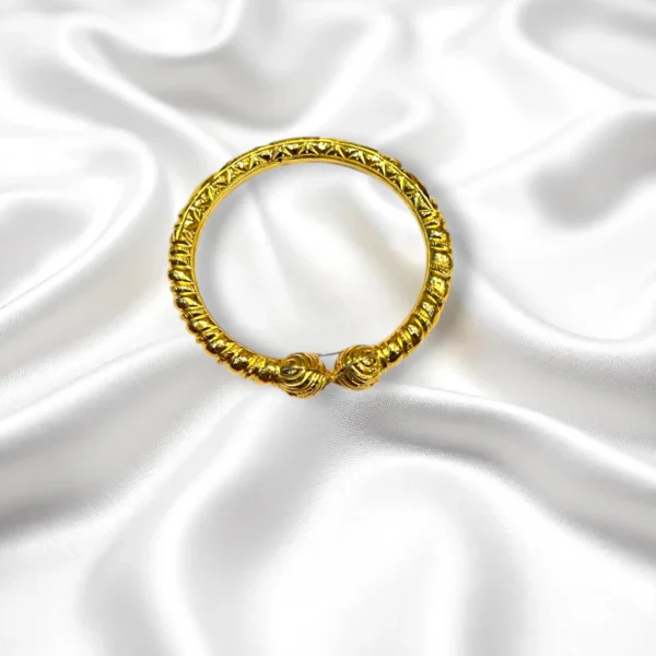 Mini Bell Edge Gold Cover Bronze Bangles - Image 3