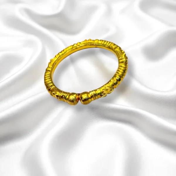 Mango Design Gold Cover Bronze Bangles - Image 2