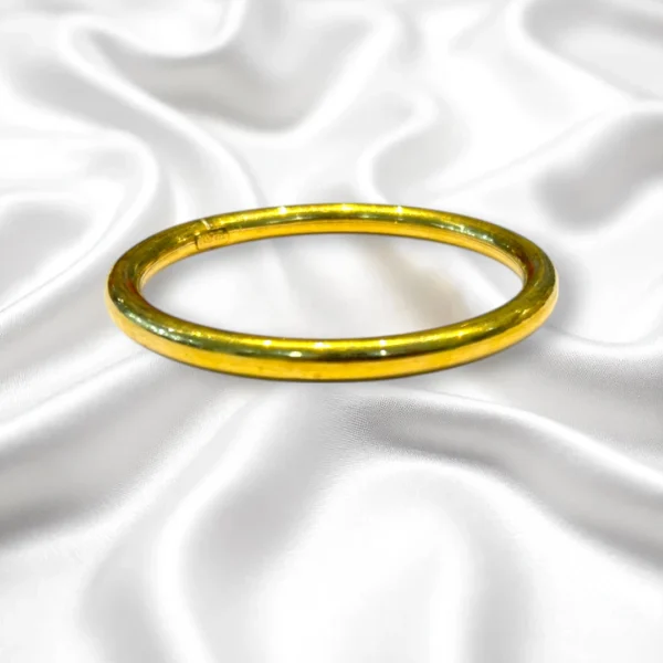 Net Weave Gold Cover Bronze Bangles - Image 2