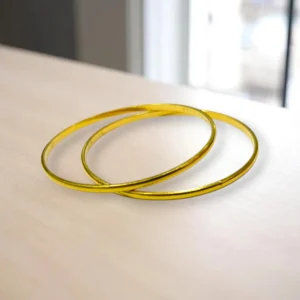 Delicate Filigree Open Gold Cover Bangles