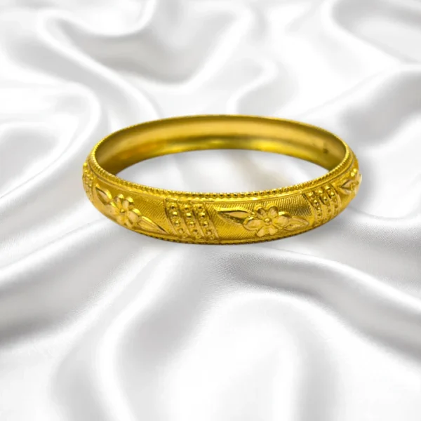 Infinity Band Gold Cover Bronze Bangles - Image 3