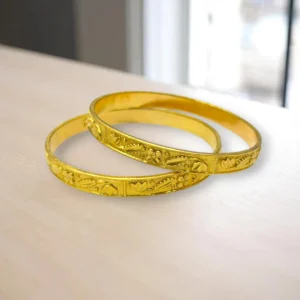 Royal Arch Gold Cover Bronze Bangles