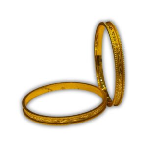 Artistic Glow 22KT Gold Churi Bangle