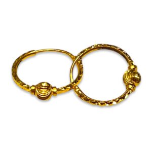 Golden Radiance Loop Bali 22KT