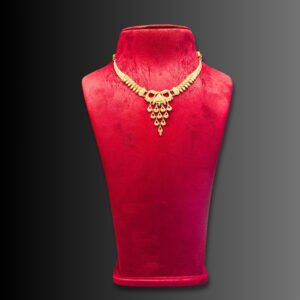 Crescent Majesty Necklace 22K