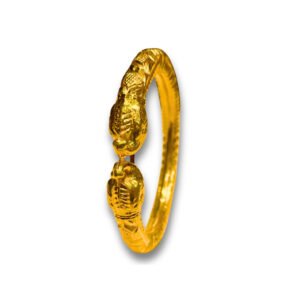 Elegant 22KT Gold Patla Bangle