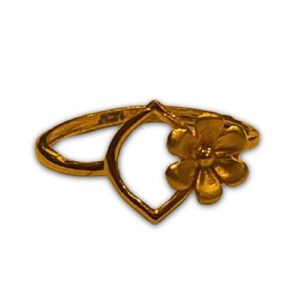 22Kt Gold Elegant Bridal Ring