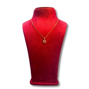 Elegant Wave Charm Pendant