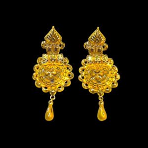 Circle Gold Earrings