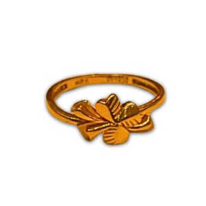 Butterfly Grace 22kt Gold Ring