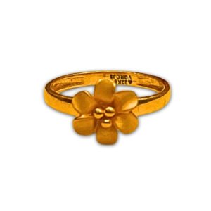 Butterfly Kiss 22kt Ring
