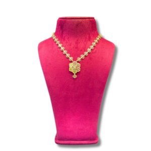Royal Crescent Gold Necklace